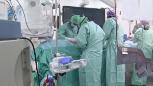 Première pose d'une endoprothèse fenêtrée au Centre Hospitalier de Valenciennes