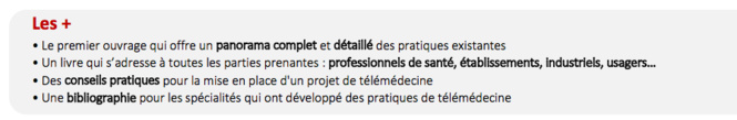 Pierre Simon publie « Télémédecine – Enjeux et pratiques » Pierre Simon publie « Télémédecine – Enjeux et pratiques »