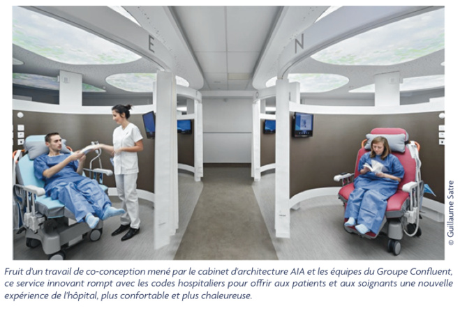 Un nouvel espace innovant de chirurgie ambulatoire  voit le jour à Nantes et donne une vision de l’hôpital du futur
