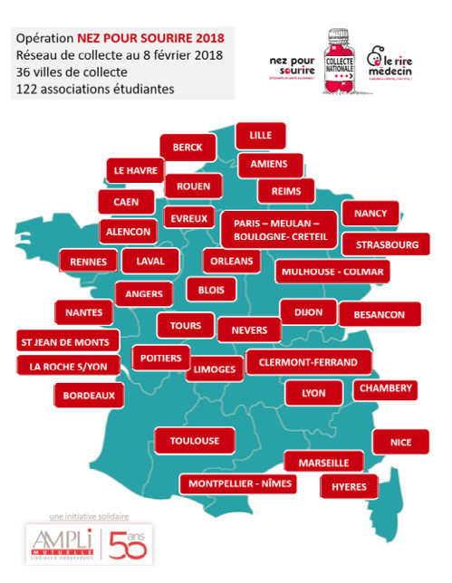 Nez pour Sourire 2018 : bientôt la collecte nationale!