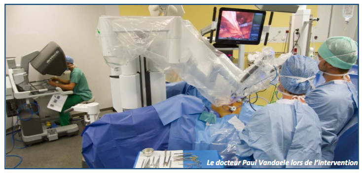 Le 24 mai, la chirurgie robotisée a démarré à l’hôpital Victor Provo à Roubaix