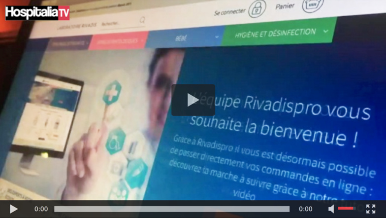 Les rencontres HospitaliaTV à la PHW 2018 : LE LABORATOIRE RIVADIS