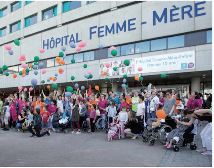 À LYON, L’HÔPITAL FEMME MÈRE ENFANT FÊTE SES 10 ANS