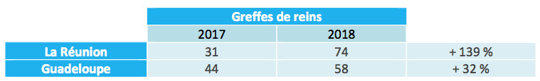 ACTIVITÉ DU PRÉLÈVEMENT ET DE LA GREFFE D’ORGANES EN 2018  UNE BAISSE LIMITÉE GRÂCE À LA MOBILISATION DES PROFESSIONNELS DE SANTÉ