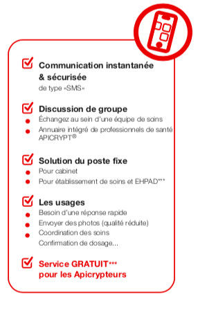À l’occasion du congrès FFMPS qui aura lieu les 29 et 30 mars à Dijon, l’APICEM présentera la nouvelle version de l’application de messagerie immédiate sécurisée en santé MISS*.