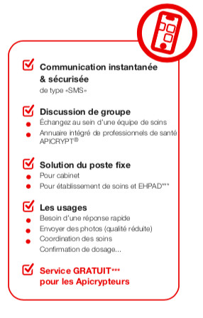 À l’occasion du congrès FFMPS qui aura lieu les 29 et 30 mars à Dijon, l’APICEM présentera la nouvelle version de l’application de messagerie immédiate sécurisée en santé MISS*. À l’occasion du congrès FFMPS qui aura lieu les 29 et 30 mars à Dijon, l’APICEM présentera la nouvelle version de l’application de messagerie immédiate sécurisée en santé MISS*.