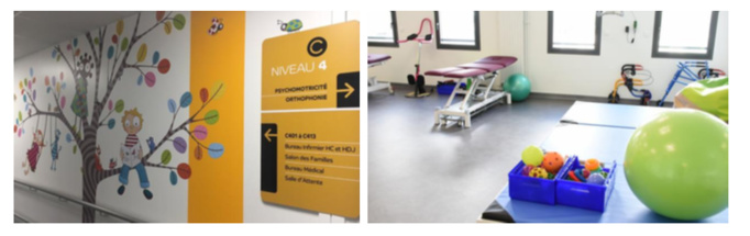 Une nouvelle unité de médecine physique et de réadaptation enfant du CHU de Rennes sur le site de la Polyclinique Saint-Laurent
