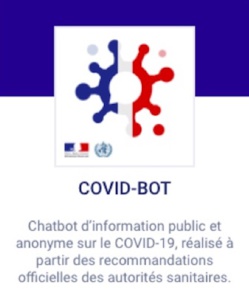 Covid-19 : un chatbot pour faire un premier auto-diagnostic