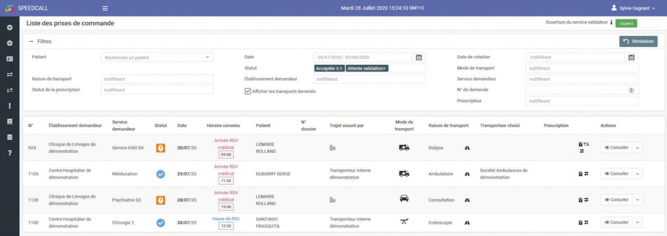 SpeedCall, pour une gestion centralisée des commandes de transports