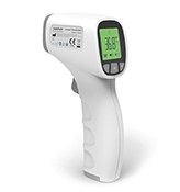 Le thermomètre de dépistage sans contact JPD-FR202, commercialisé par le Groupe PRISME. Le thermomètre de dépistage sans contact JPD-FR202, commercialisé par le Groupe PRISME.