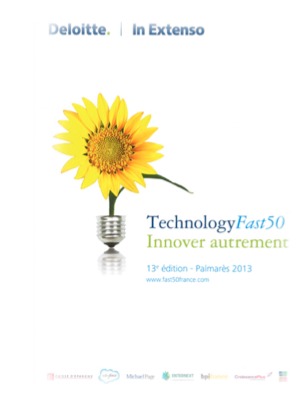 Bluelinea, 7ème du classement national des entreprises cotées du Technology Fast 50 Bluelinea, 7ème du classement national des entreprises cotées du Technology Fast 50
