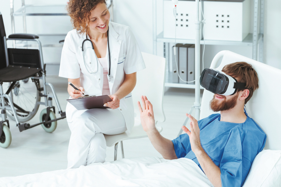 La réalité virtuelle a trouvé sa place à l’hôpital
