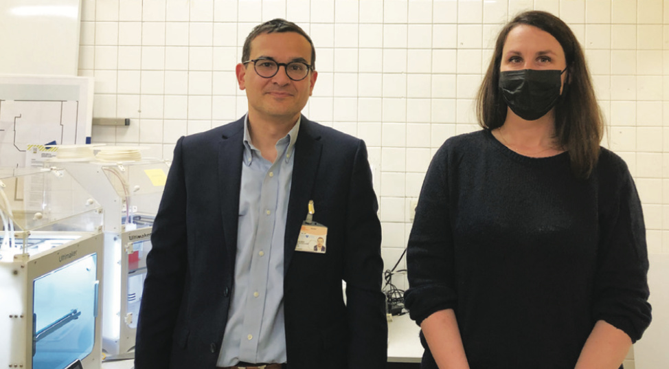 Guillaume Eckerlein et Claire Fauchille, co-fondateurs du Fablab Héphaïstos. ©DR Guillaume Eckerlein et Claire Fauchille, co-fondateurs du Fablab Héphaïstos. ©DR