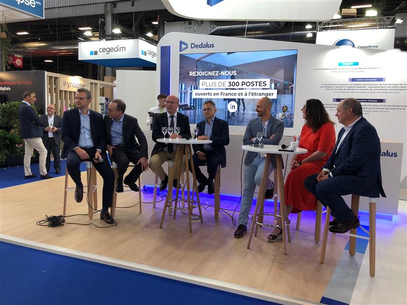 Première française : le CHU de Montpellier, l’Université de Montpellier et Dedalus lancent ERIOS, un tiers lieu de recherche unique sur le numérique en santé Première française : le CHU de Montpellier, l’Université de Montpellier et Dedalus lancent ERIOS, un tiers lieu de recherche unique sur le numérique en santé