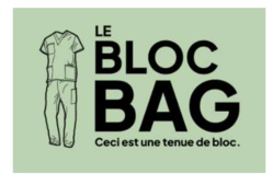 Semaine Européenne du Développement Durable : Bloc Bag, un tote bag upcyclé à partir de tenues de bloc 100% made in CHU de Lille !
