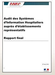 Publication de l’ANAP : « Audit des Systèmes d’Information Hospitaliers auprès d’établissements représentatifs »