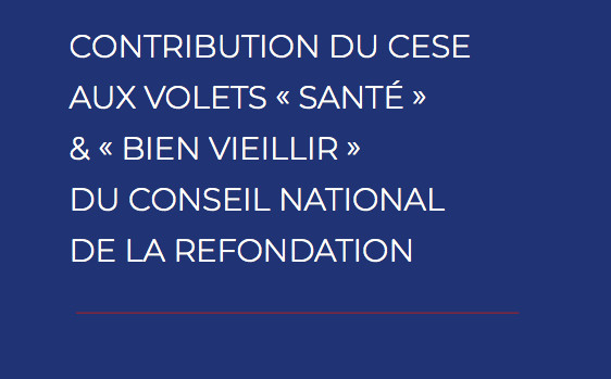 Le CESE apporte sa contribution aux volets 