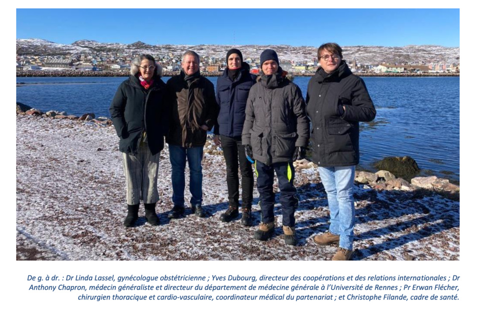Le CHU de Rennes et le CH F. Dunan (Saint-Pierre-et-Miquelon) célèbrent sept ans de coopération avec de nouvelles ambitions
