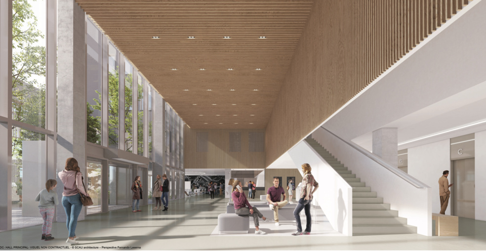 À Saclay, l'hôpital du futur en ligne de mire À Saclay, l'hôpital du futur en ligne de mire