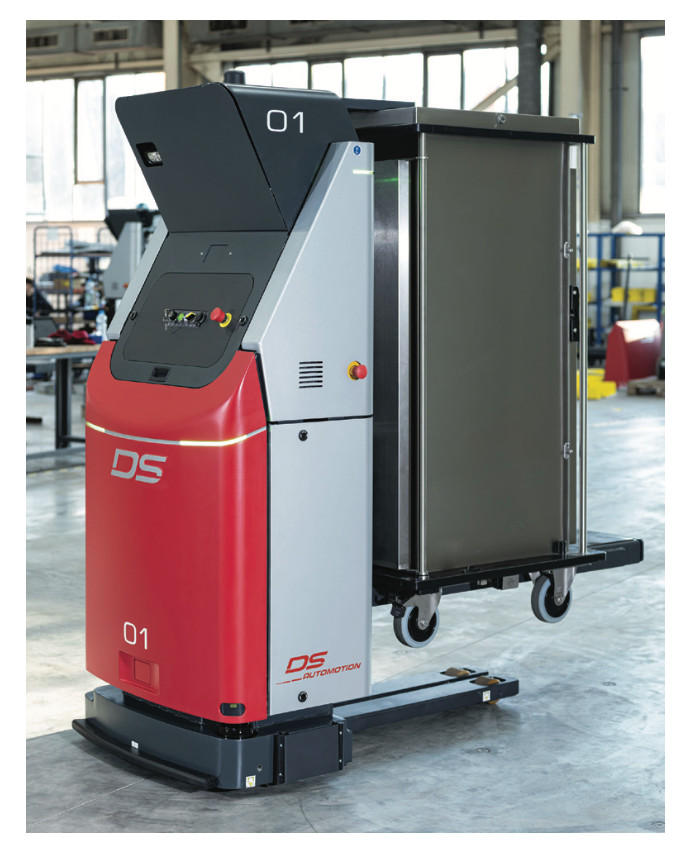 DS AUTOMOTION crée LUCY, un nouvel AGV à fourche compact et modulaire DS AUTOMOTION crée LUCY, un nouvel AGV à fourche compact et modulaire
