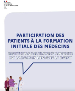 Formation initiale des futurs médecins: la participation des patients reconnue comme une nouvelle modalité pédagogique