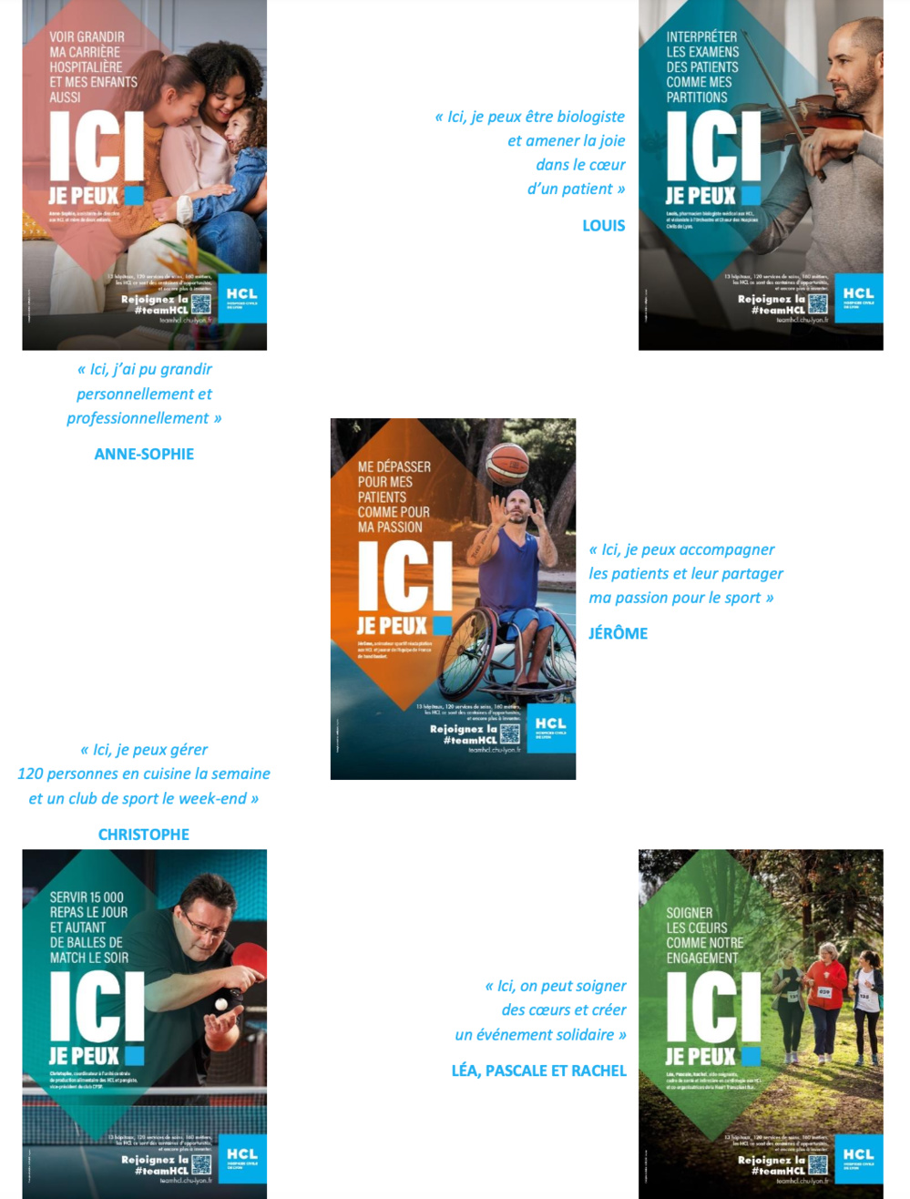Les HCL lancent la campagne ICI JE PEUX!