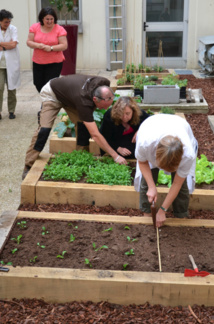 L’hôpital Foch inaugure un jardin de détente pour son personnel L’hôpital Foch inaugure un jardin de détente pour son personnel