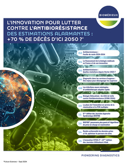 Antibiorésistance : bioMérieux dévoile un nouveau livre blanc centré sur l’innovation