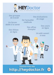 Hey Doctor, le premier réseau social médical et paramédical