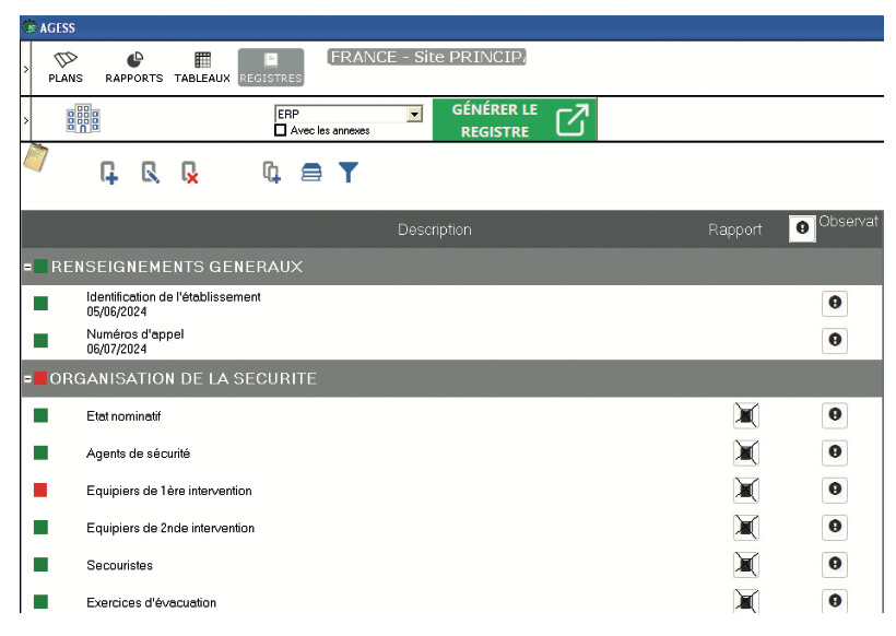 Cara innove avec un registre de sécurité pleinement intégré à Agess Cara innove avec un registre de sécurité pleinement intégré à Agess