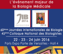 JIB / ACNBH 2016 : L’évènement Majeur de la Biologie Médicale JIB / ACNBH 2016 : L’évènement Majeur de la Biologie Médicale