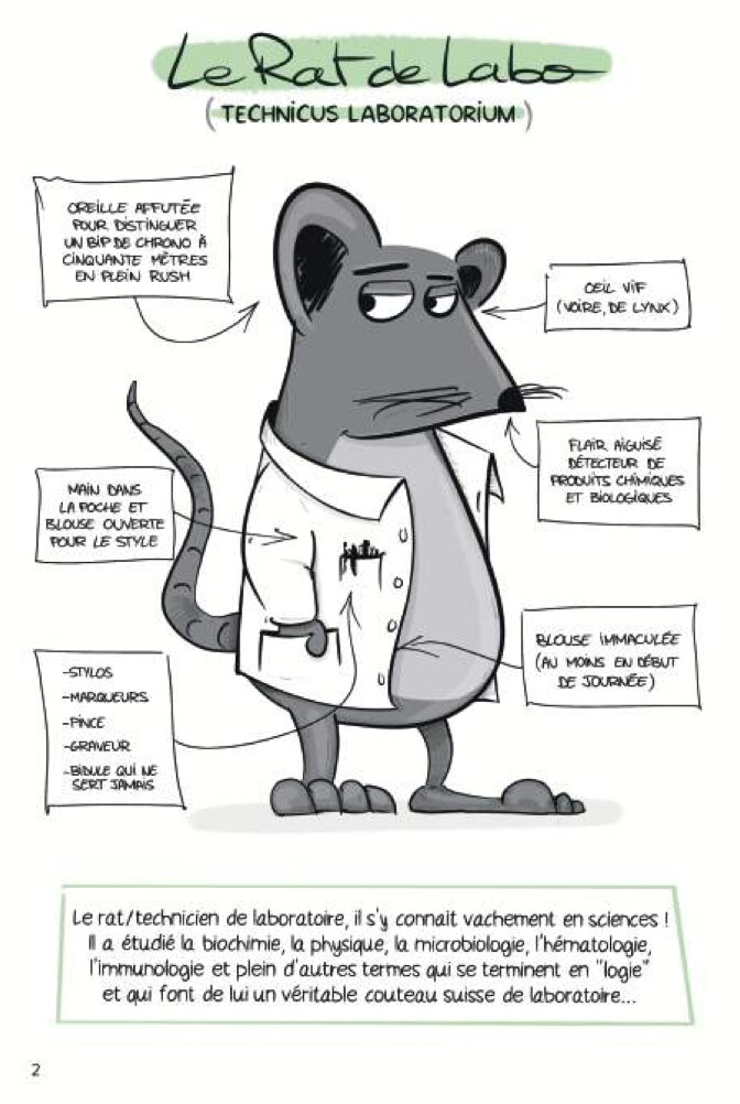 BD : Avec "Les Rats du Labo", Julien Erra nous fait entrer dans les coulisses des Laboratoires d'Analyses Médicales