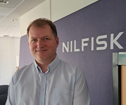 Alexandre Millepied, responsable produits chez Nilfisk. Alexandre Millepied, responsable produits chez Nilfisk.