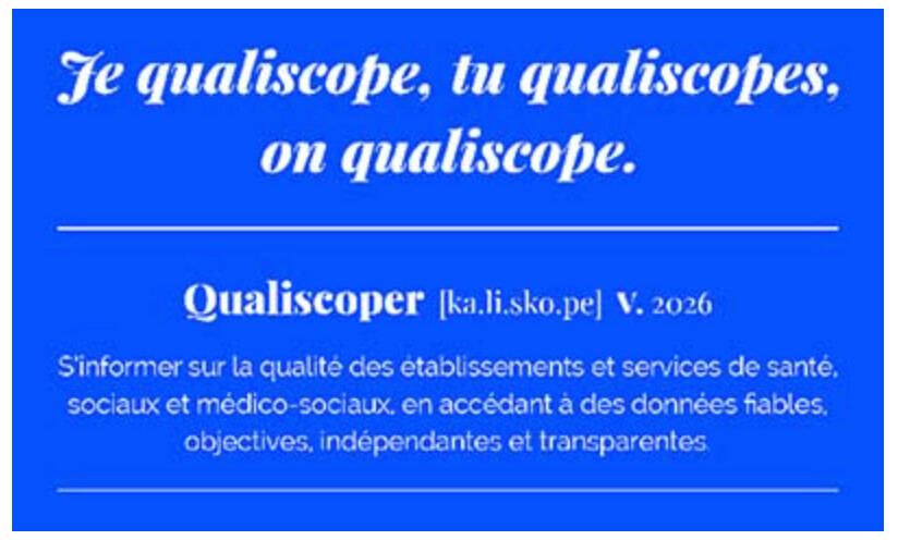 Qualiscope : la campagne de communication 2026 est lancée