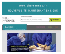 Lancement du nouveau site internet du CHU de Rennes : l’hôpital à portée de clics