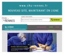 Lancement du nouveau site internet du CHU de Rennes : l’hôpital à portée de clics Lancement du nouveau site internet du CHU de Rennes : l’hôpital à portée de clics