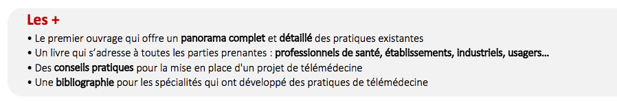 Pierre Simon publie « Télémédecine – Enjeux et pratiques »