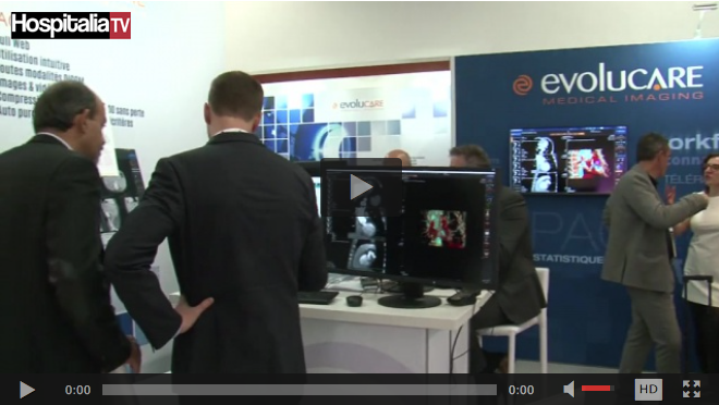 Les rencontres HospitaliaTV aux JFR 2016 : EVOLUCARE
