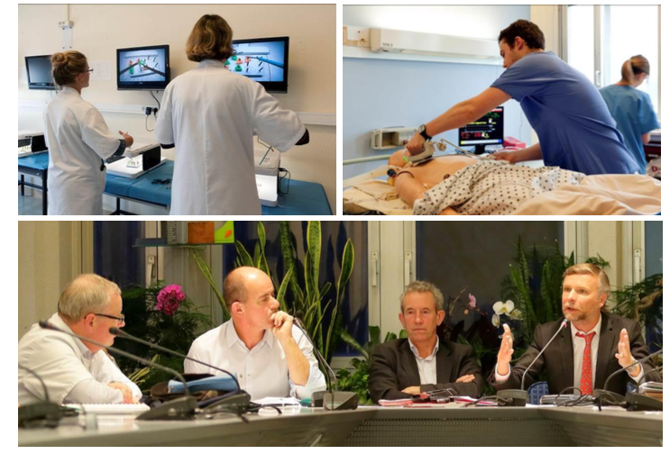 Les futurs directeurs d’hôpital formés au management par simulation Les futurs directeurs d’hôpital formés au management par simulation