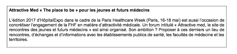 Attractive Med : la 1ère édition du prix FHF-CASDEN « Attractivité et Communication » récompense le CHU d’Angers