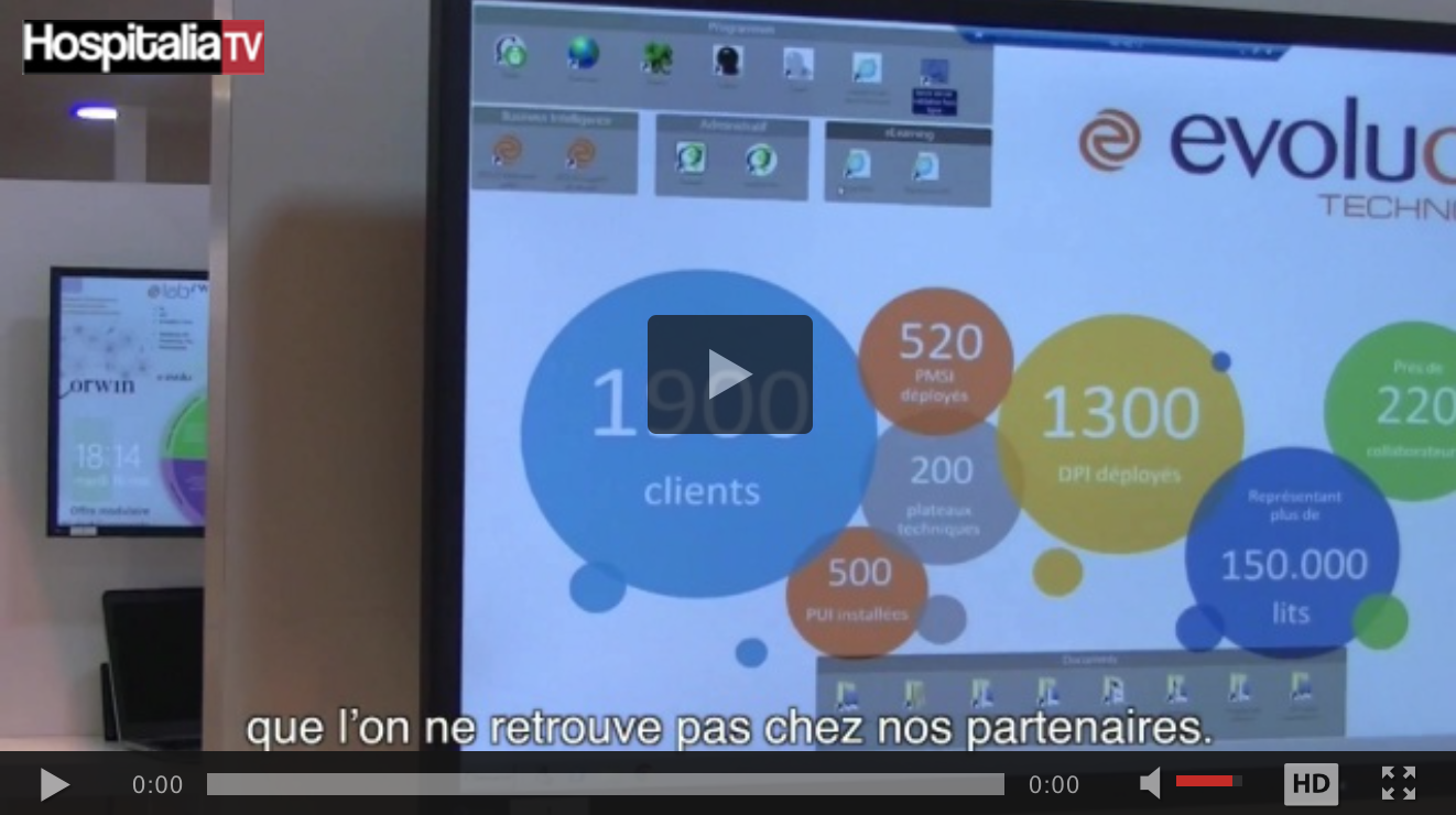 Les rencontres HospitaliaTV à la PHW 2017 : EVOLUCARE