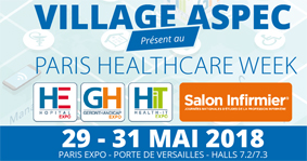 Paris Healthcare Week 2018 : le village ASPEC, un espace pratique dédié au bloc opératoire Paris Healthcare Week 2018 : le village ASPEC, un espace pratique dédié au bloc opératoire