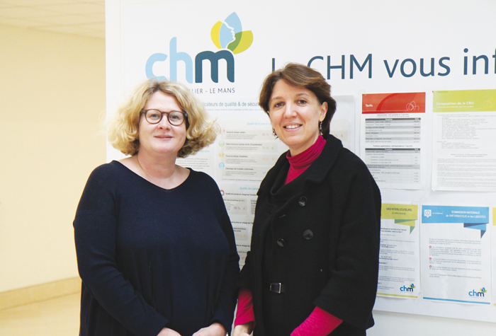 Véronique Jean, Directrice des Affaires Médicales et Diane Petter, Directrice Générale Adjointe
