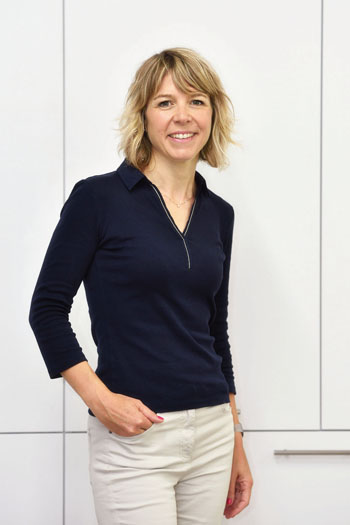 Nathalie Larnaudie, directrice R&D du  Laboratoire Rivadis
