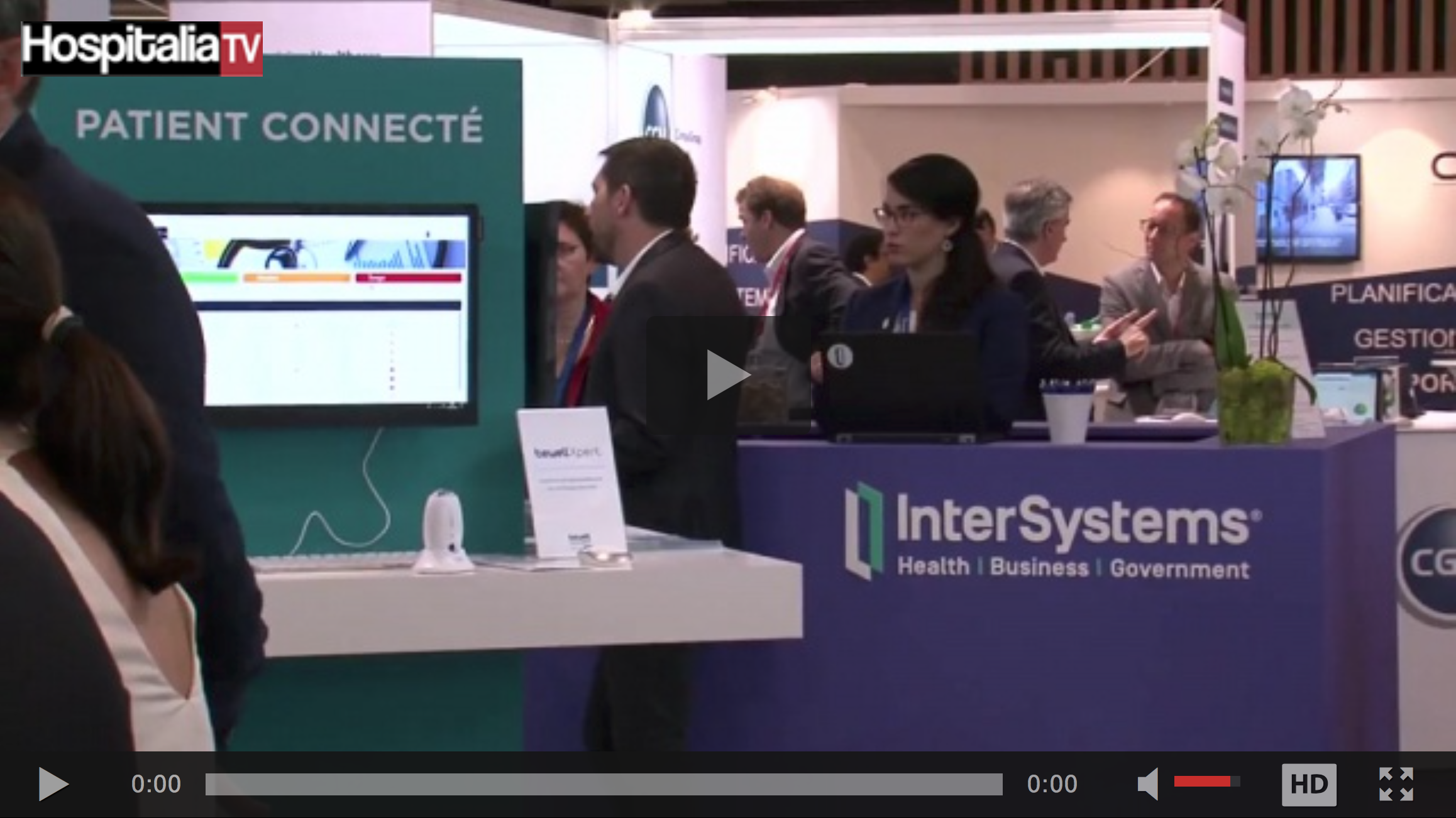 Les rencontres HospitaliaTV à la PHW 2018 : INTERSYSTEMS