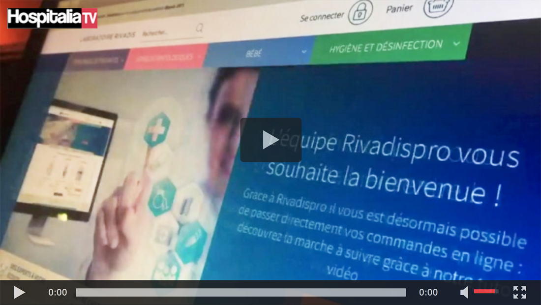 Les rencontres HospitaliaTV à la PHW 2018 : LE LABORATOIRE RIVADIS