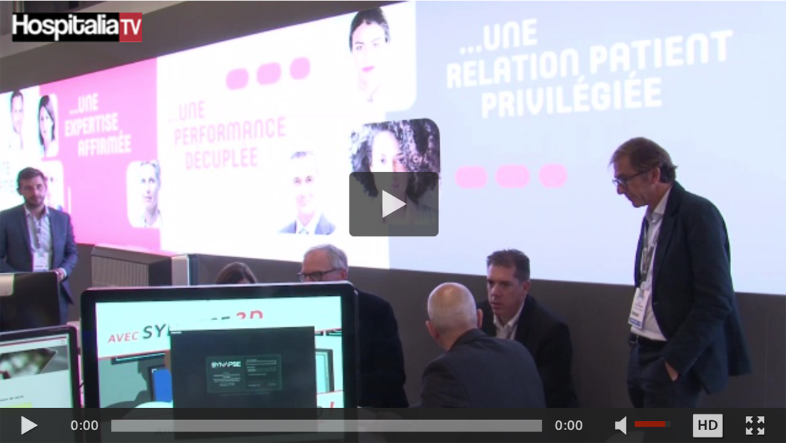 Les rencontres HospitaliaTV aux JFR 2018 : SOFTWAY MEDICAL