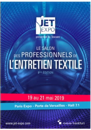 JET Expo : toutes les nouveautés 2019 de l’entretien des textiles
