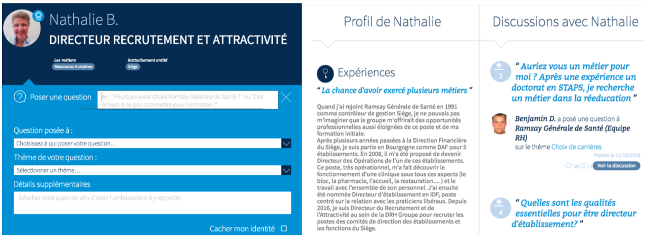Ramsay Générale de Santé renforce sa marque employeur avec « Talent Connecté » une plateforme numérique de mise en relation entre collaborateurs et candidats potentiels