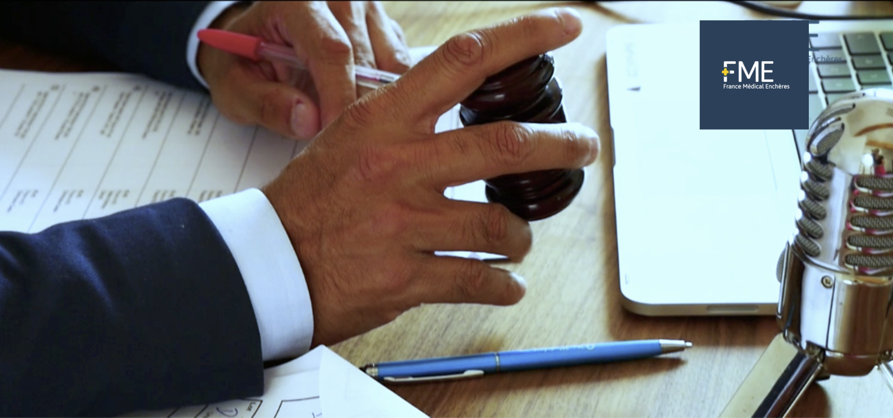 Lancée il y a 6 mois, France Médical Enchères, la plateforme de ventes aux enchères de matériel médical d'occasion, a déjà mis en vente plus de 1000 lots Lancée il y a 6 mois, France Médical Enchères, la plateforme de ventes aux enchères de matériel médical d'occasion, a déjà mis en vente plus de 1000 lots